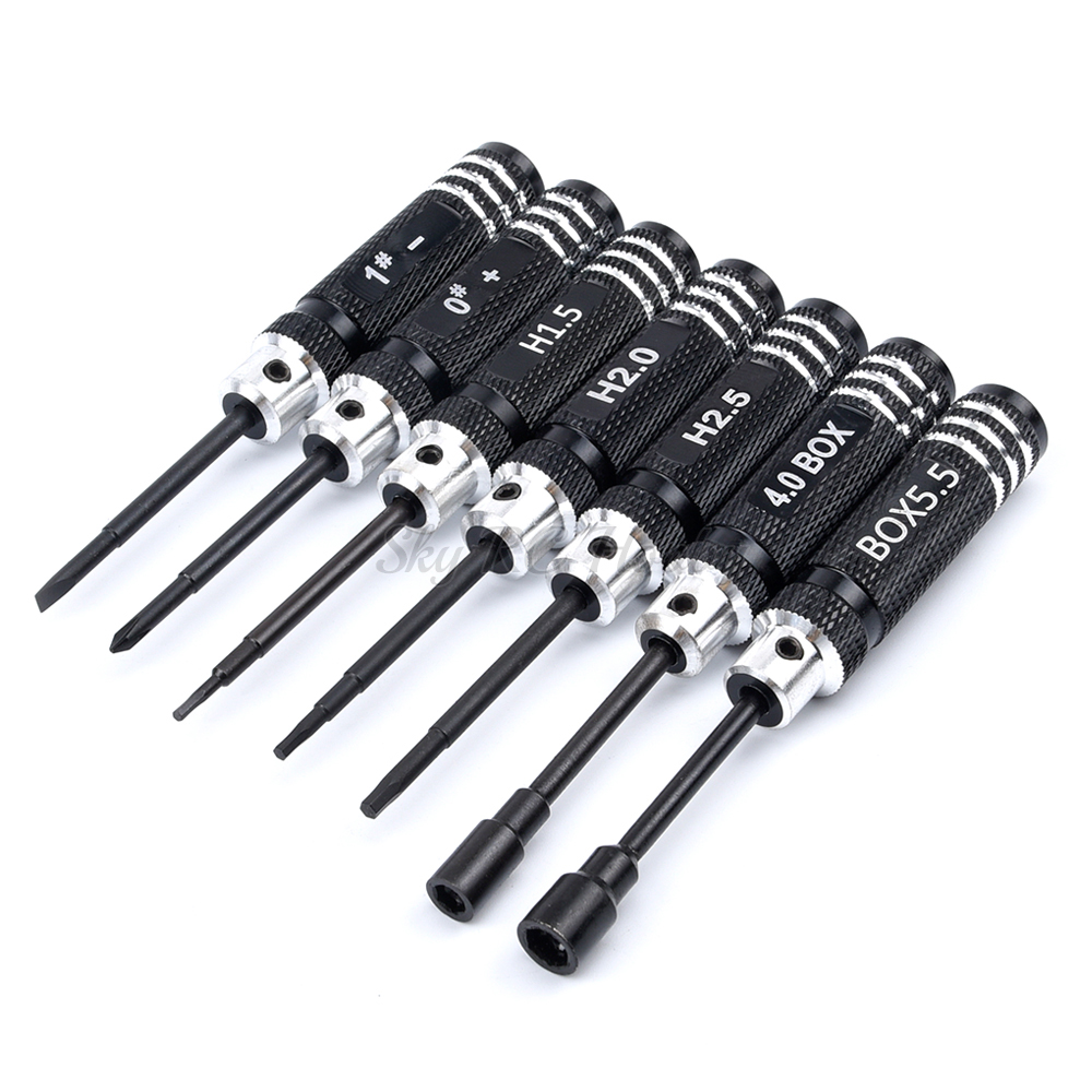 Rc Helicopter Tool Kit - 7 pz/set 0/1/1.5/2/2.5/4/5.5mm fai da te