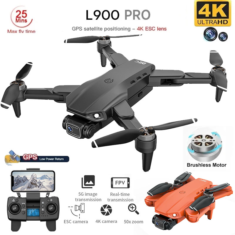 Rc Helicopter Case - L900 Pro GPS Drone 4K Professionale