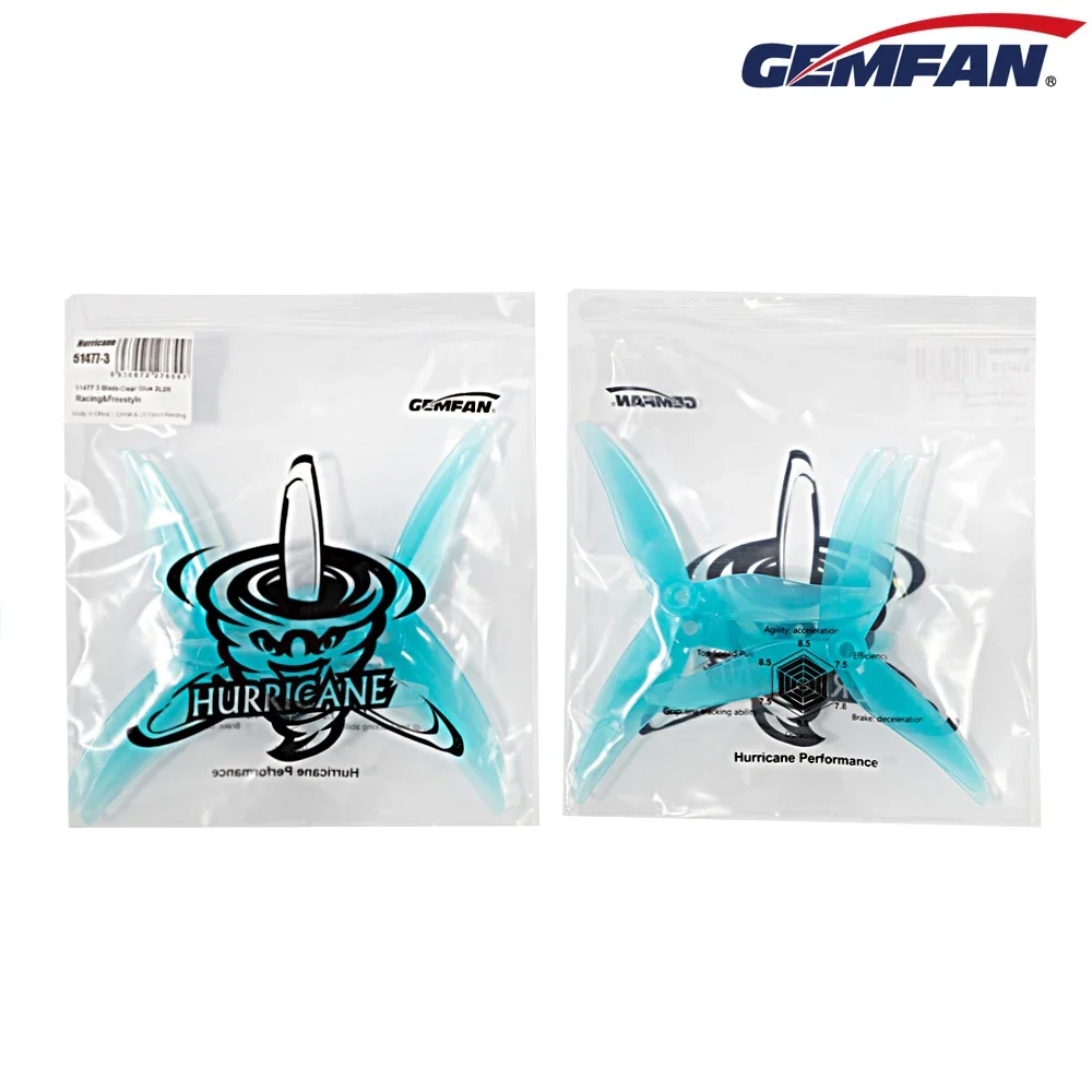 Rc Helicopter Parts - 10 paia (10CW + 10CCW) Gemfan