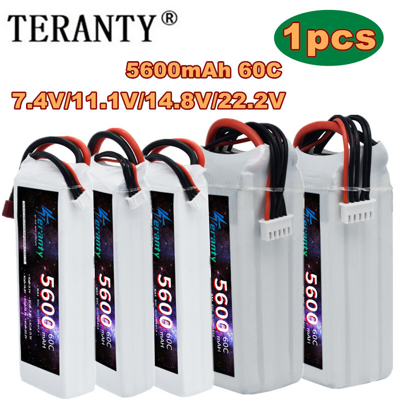 Rc Helicopter Battery - TERANTY 5600MAH 60C 2S 3S 4S