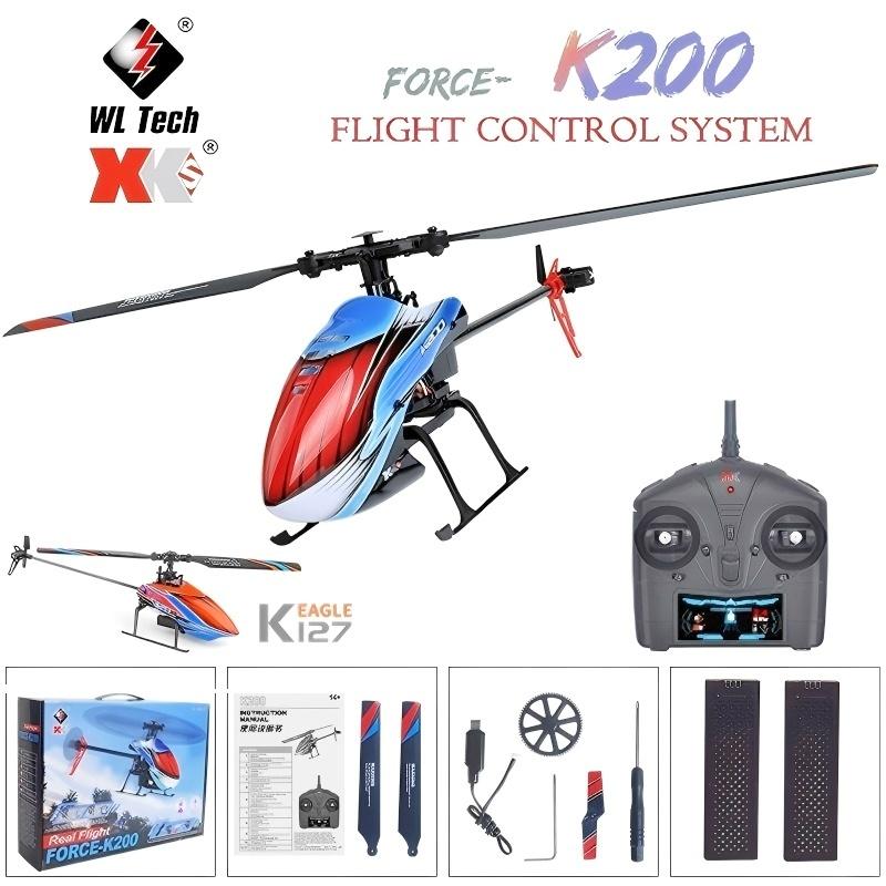 Rc Helicopter Blade - WLtoys Elicotteri RC K200 K127 2.4Ghz
