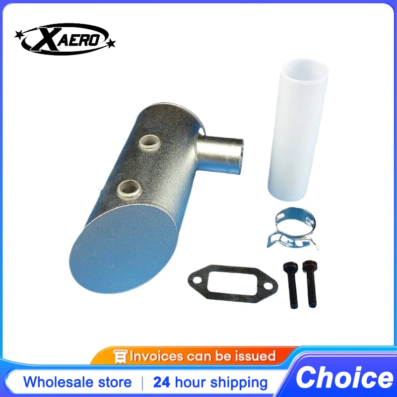 Rc Helicopter Gas - Silenziatore di scarico originale DLE61, tubo