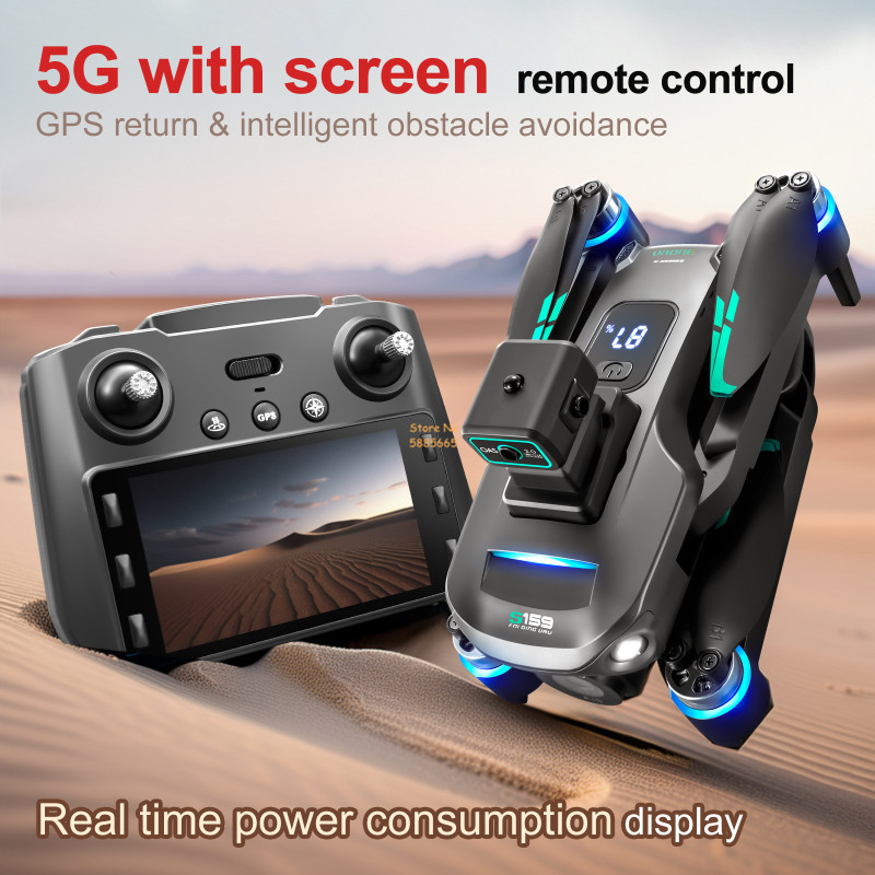 8K Doppia Fotocamera 5G WIFI F - Rc Helicopter Case recensione e prezzo
