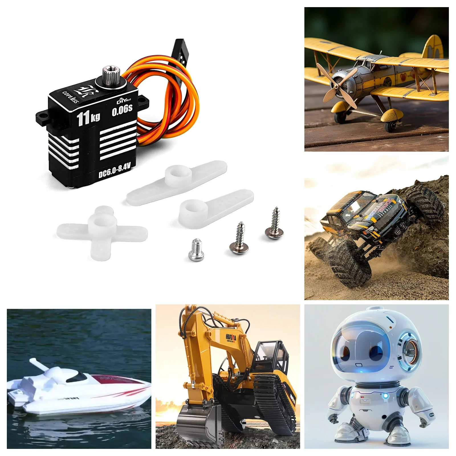 H-11 11KG Micro Digital Servo  - Rc Helicopter Motor recensione e prezzo