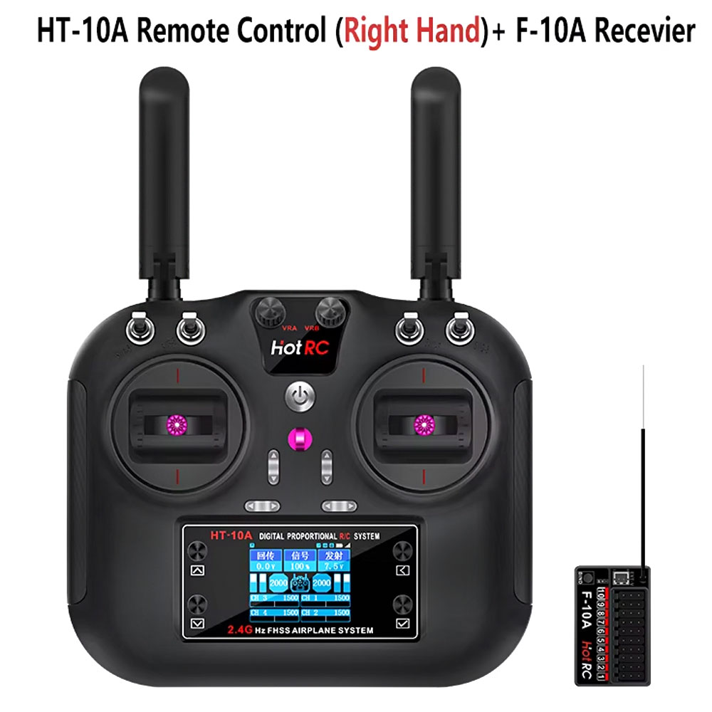 Trasmettitore Hotrc HT-10A 2.4 - Rc Helicopter Motor recensione e prezzo