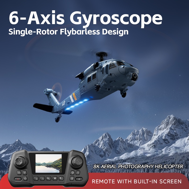 Elicottero RC 8K Flybarless co - Rc Helicopter Gyro recensione e prezzo