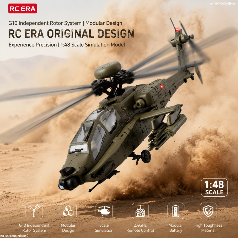 Elicottero RC Era AH-64D Apach - Rc Helicopter Single Rotor recensione e prezzo