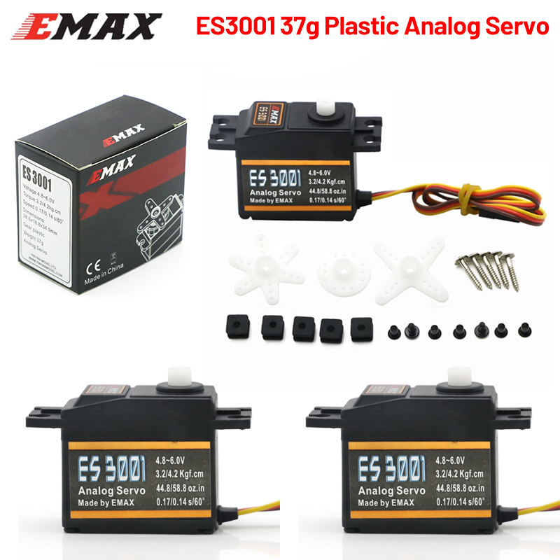 1/4 Pezzi EMAX ES3001 4.8-6.0V - Rc Helicopter Parts recensione e prezzo