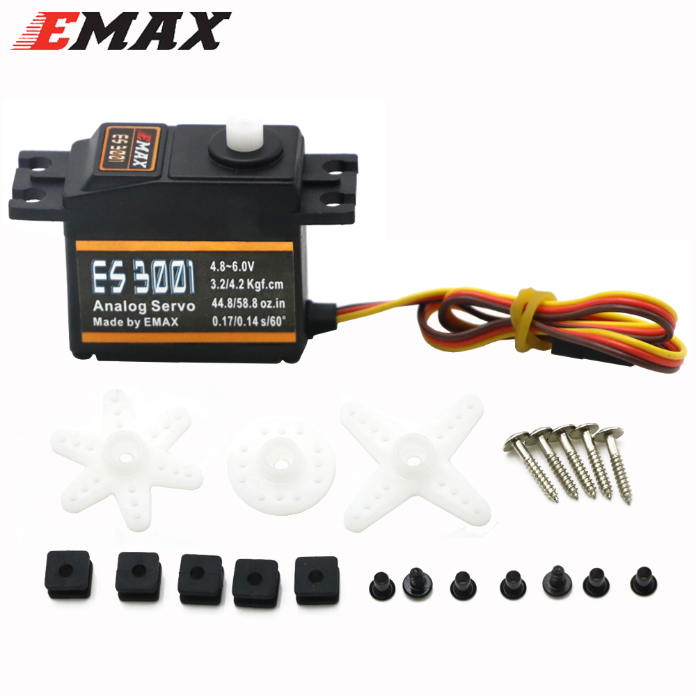 1/4 Pezzi EMAX ES3001 4.8-6.0V - Rc Helicopter Parts recensione e prezzo